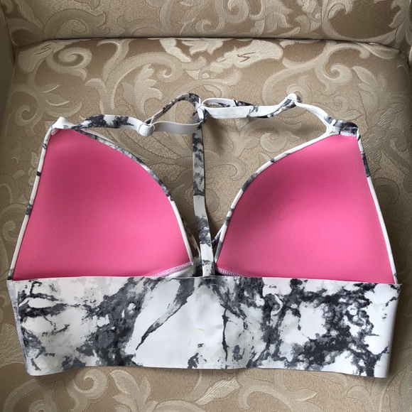 VS Pink Marble Bralette - Picture 2 of 5